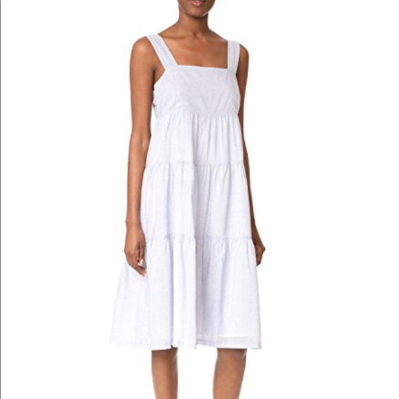 Madewell Dresses & Skirts - Madewell pinstripe tiered sundress size 8